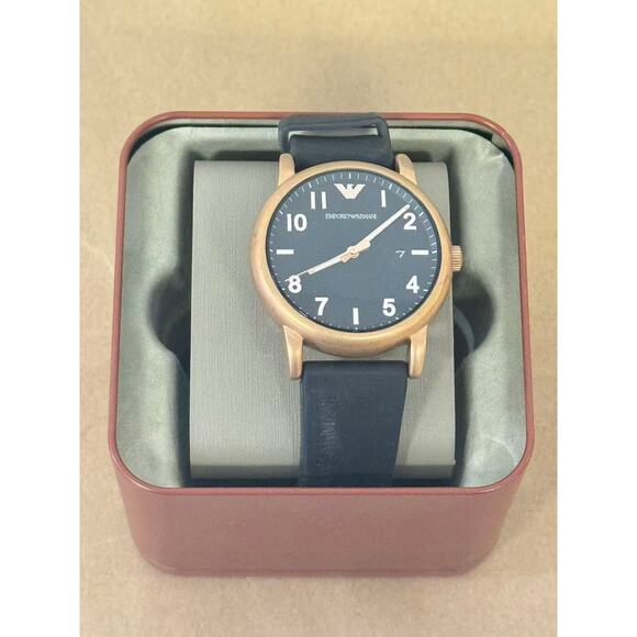Emporio Armani Luigi Slim AR11097 Men\'s Watch  With Black Dial